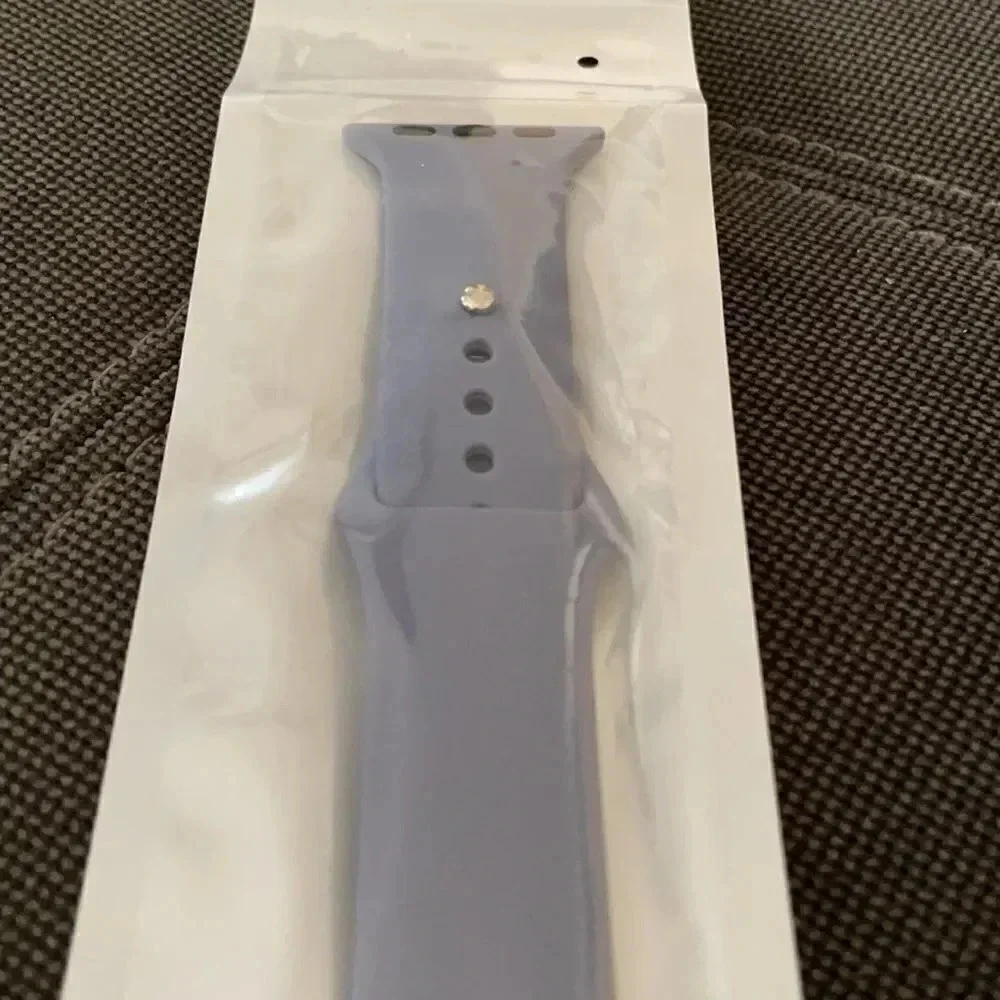 Purple Apple Watch Silicone Band 38/40